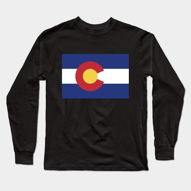 Colorado Long Sleeve T-Shirt by Wickedcartoons